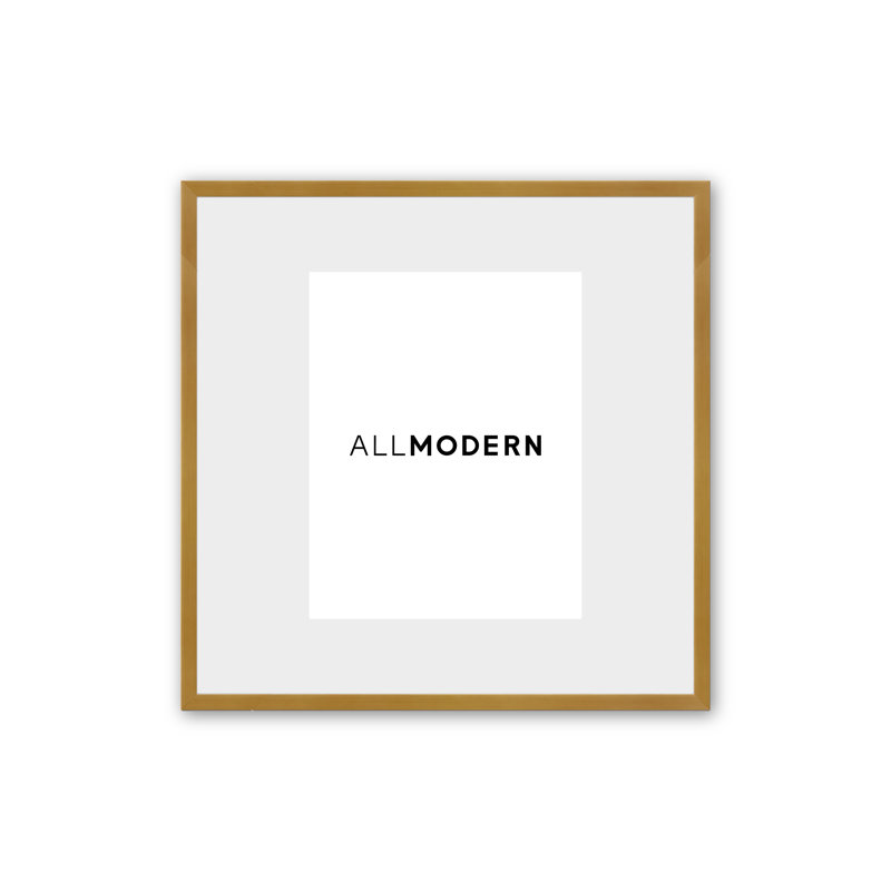 Cadre photo Benny, 20 po x 20 po, Rouge, Pas de tapis