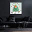 Art mural en verre épique «Tree Elf» par Elle Media Group SA, 36 po x 36 po-877042041