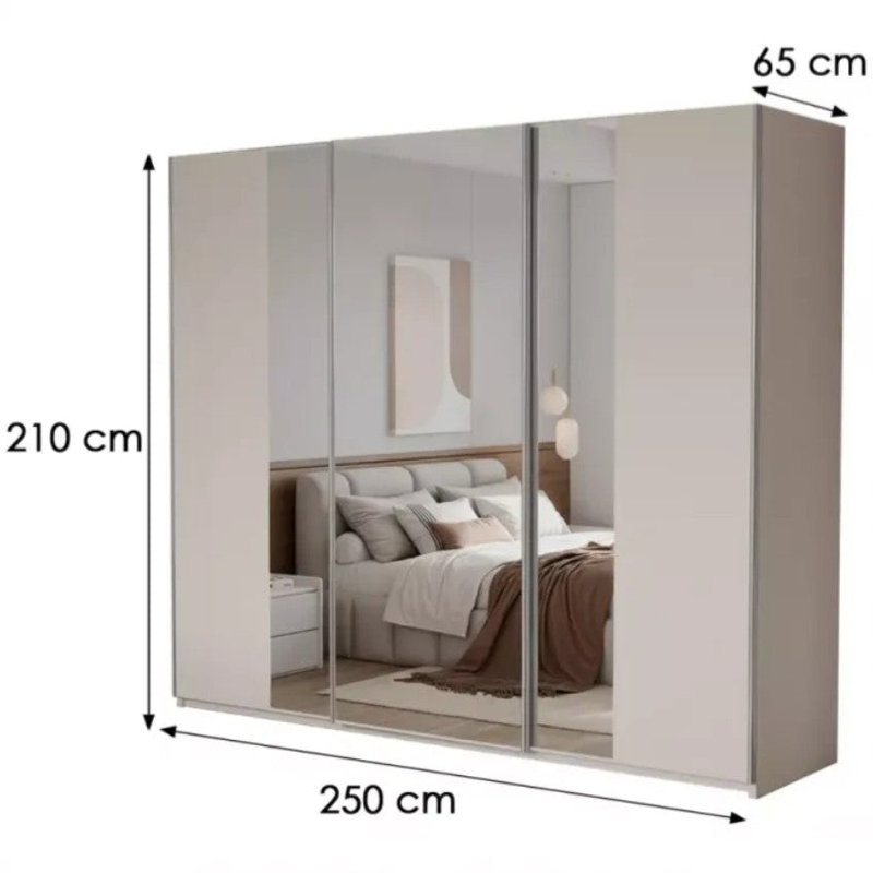 Manufactured Wood Wardrobe