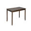Table de salle à manger en bois rectangulaire, table de cuisine pour petit espace, table de salle à manger pour 4 personnes, SEULEMENT LA TABLE