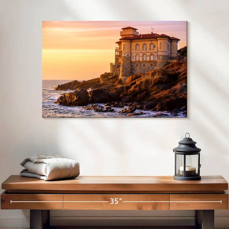 Lilie Boccale Castle, H 16 po x l 24 po