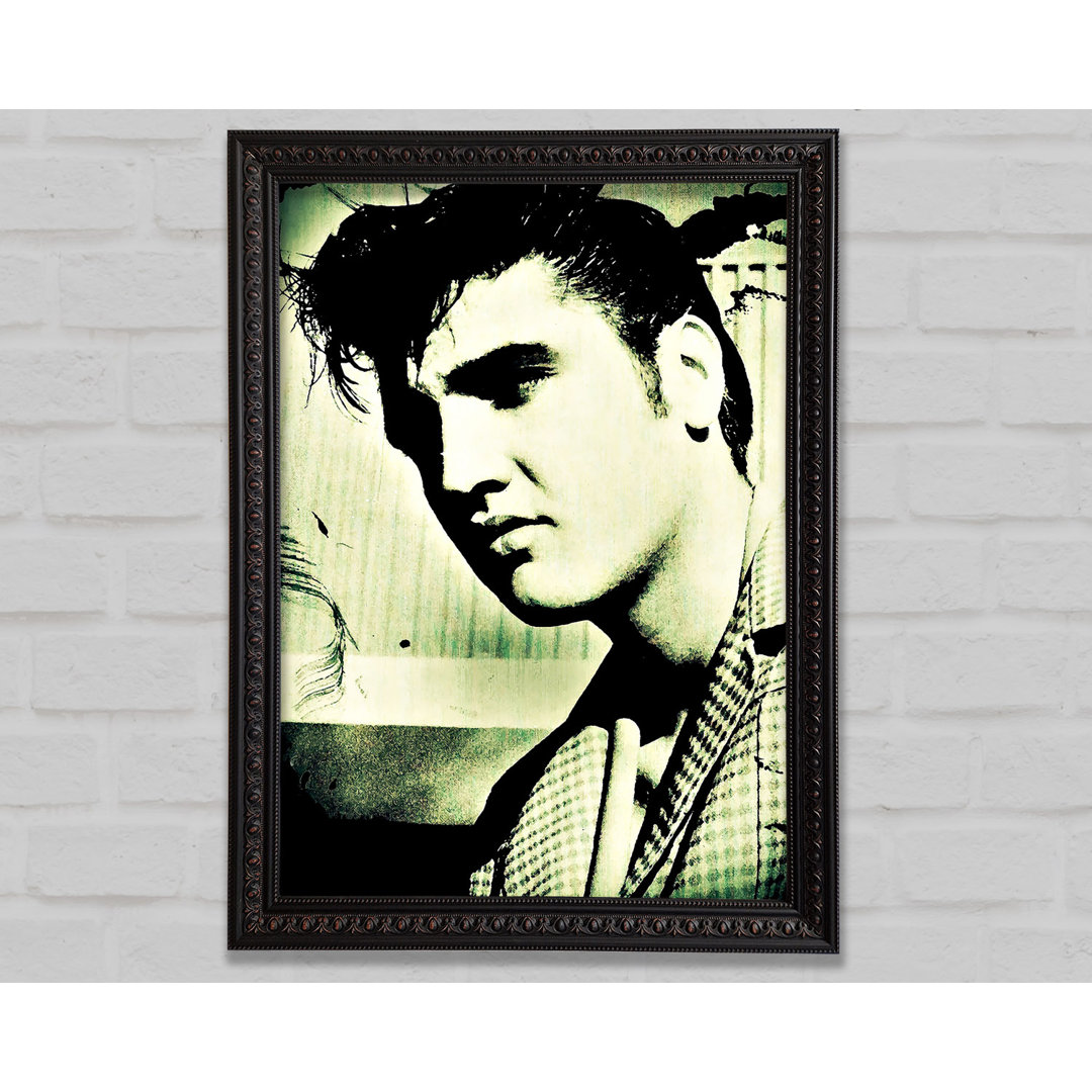 Elvis Early Days - Einzelne Bilderrahmen Kunstdrucke