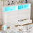 55" Wide 8-Drawer Dresser with Storage, LED & Charging Station-397799756-397799757