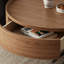 Table basse ronde de style médiéval