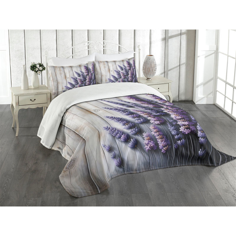 Queen Yellow Quilted Bedspread Set with Pillow Shams