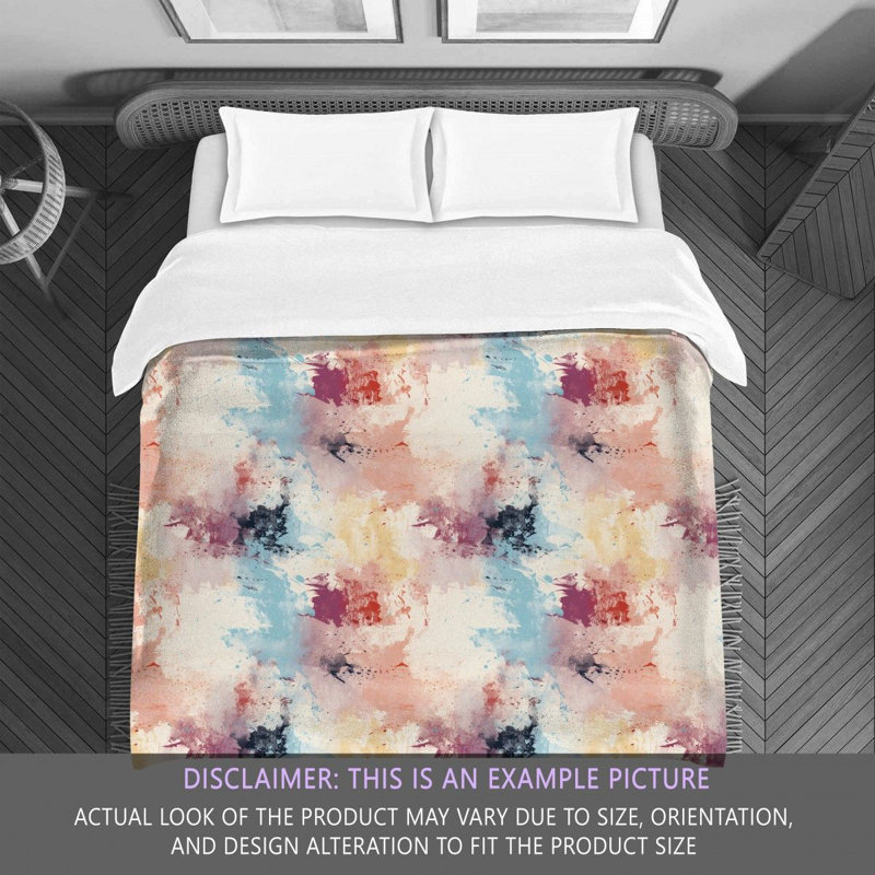 Artistic Grunge Comforter, Queen Comforter