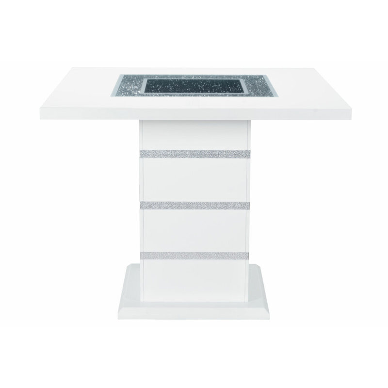TABLE DE BAR ARIYA BLANC