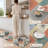 Celestial Patchwork Non-Slip Washable Kitchen Mats