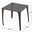 Table d'appoint d'extérieur 18 po KAI_61113.00