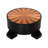 Tambour Solid Wood Coffee Table