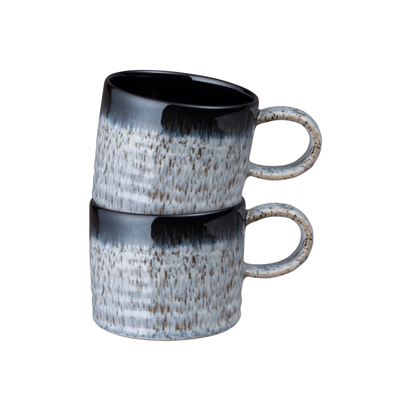 Denby Halo Small Ridged Mugs