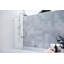 Vela 22.5 in. x 58.25 in. Frameless Single Fixed Bath Panel-632096163