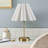 Tap-Control & Dimmable Accent Table Lamp with Power Outlet - Gold