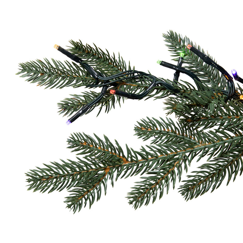 Real Touch Pre-Lit Grande Balsam Fir Artificial Christmas Tree - 7.5' Dual Color LED