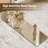 65" X 21" LED Symmetrical Arch Design Full Length Shatterproof Wall Mirror, 3-Color Dimmable Lighting
