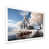 White Single Picture Framed