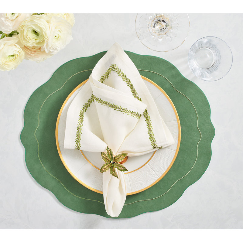 Tailored Placemat, Green