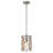 Inlight 8" Modern Farmhouse 1-Light Pendant for Kitchen Island, Open Cage Design, IN-0336-1-WD