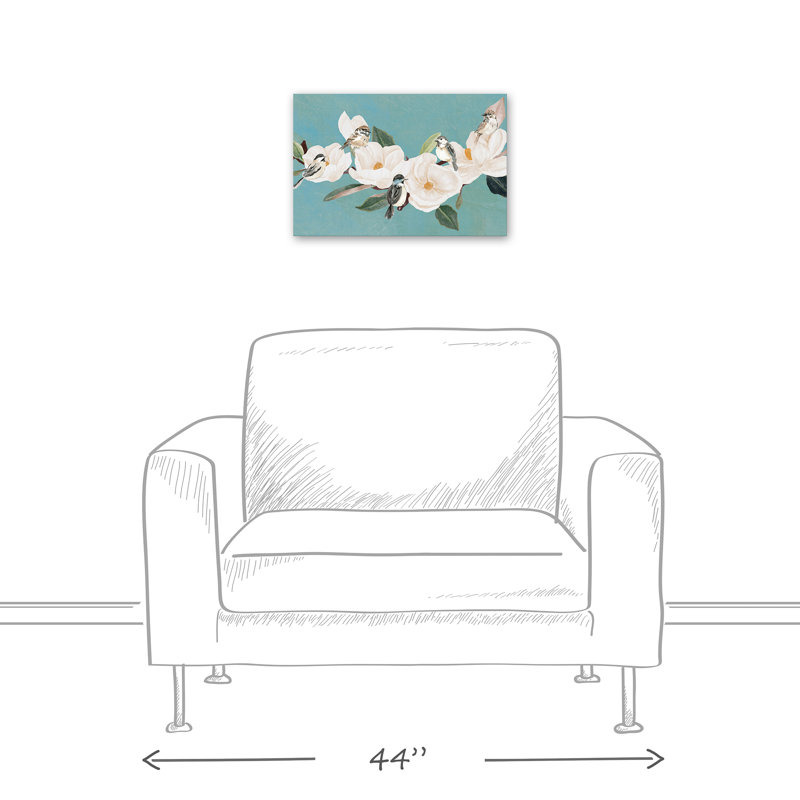Impression sur toile Magnolia Serenade, H 12 po x l 18 po