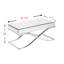 Table de cocktail en miroir - Chrome