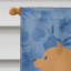Caniche en polyester à 2 côtés 40 x 28 po standard welcome drapeau maison-957492992
