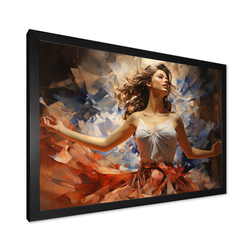 «Fashion 1940S Victorys Portrait I» - Impression, H 34 po x l 44 po x P 1,5 po, Cadre simple noir