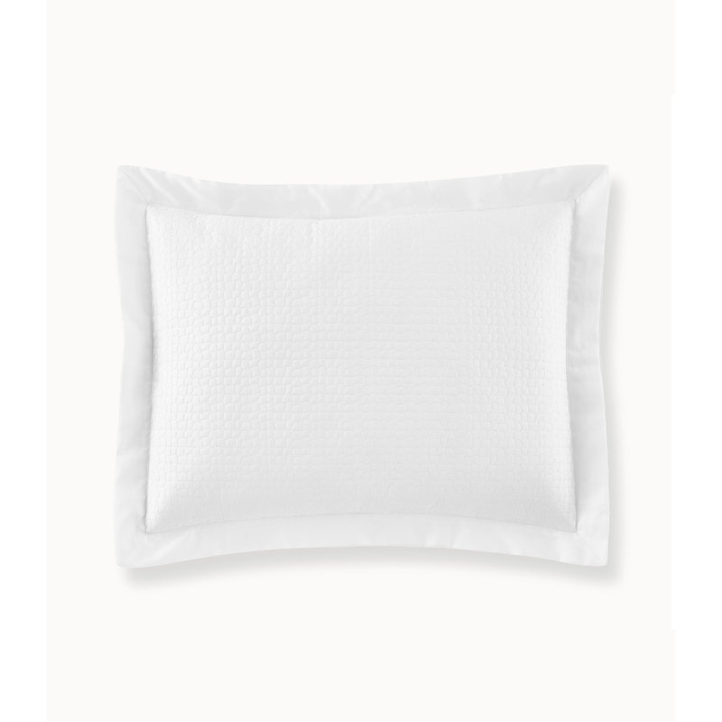 Hamilton Quilted Sham, Standard, White