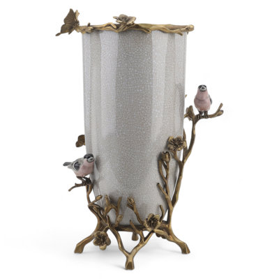 Vase en porcelaine décorative peint à la main