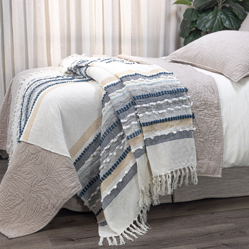 Flintee Hand Woven Throw Blanket