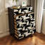 Commode d'appoint de rangement moderne à cinq tiroirs