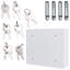 Steel Wall Organizer with Electronic Lock