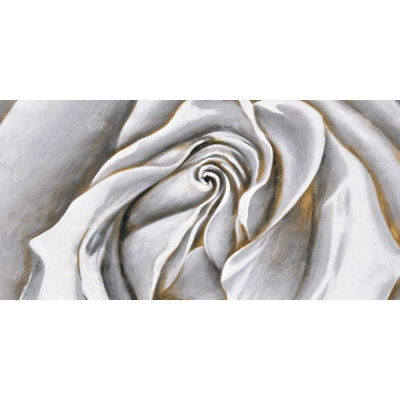 White rose delicate - 15.75"x31.50" Desk mat