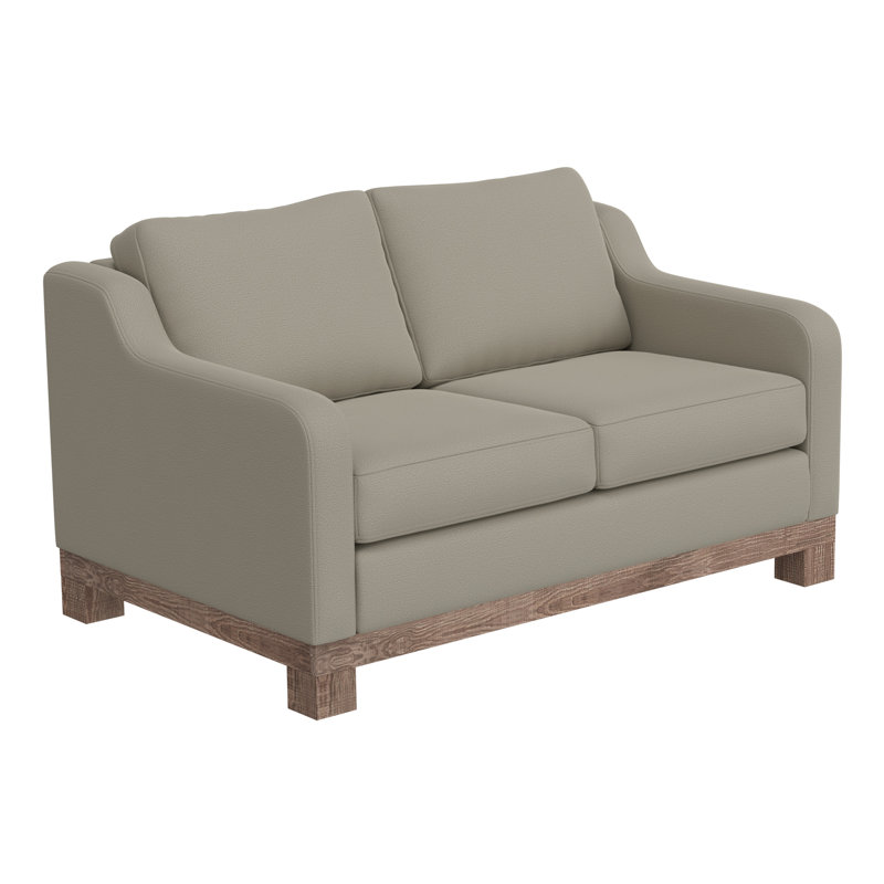 Giralda Wooden Frame & Base, Two-Cushion Loveseat