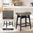 Amberlynn Upholstered Counter Stool with Solid Wood Frame-872045878