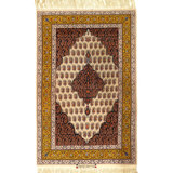 Fine One-of-a-Kind Rectangle 5'5" X 3'8" Hand Knotted Area Rug