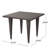Northmoore 4 - Person Wicker Patio Dining Set with Square Table