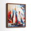 NAUTICAL Series CDXVIII - Impression encadrée de qualité supérieure - Prêt à être accroché - Aucun clou requis-1574993359-1574993358