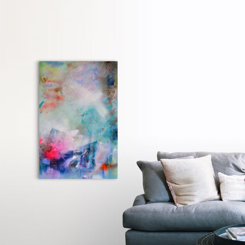 "Hope no. 9" par BEA garding Schubert, reproduction d’art sur toile, Toile tendue, H 48 po x l 32 po x P 1,25 po