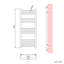 Hershel Straight Towel Rail Heated Towel Rails