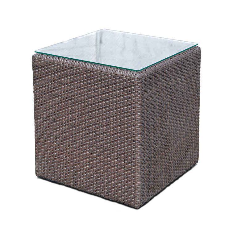 Anibal Outdoor Square Side Table