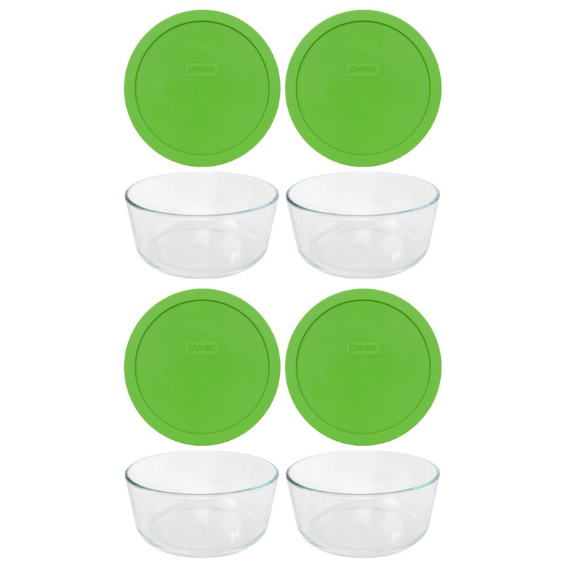 4 Cup Food Storage Container, Green