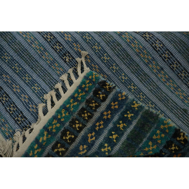 Tapis marocain classique 9 x 12 avec attrait intemporel
