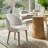 46"-83" Extendable Round To Oval Dining Set With Upholstered Barrel Chairs-632442043
