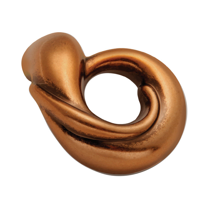 Amaranta Mushroom Knob, Antique Rose Gold