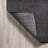 Asaldis Solid Low-Pile Black Rug-1938045634
