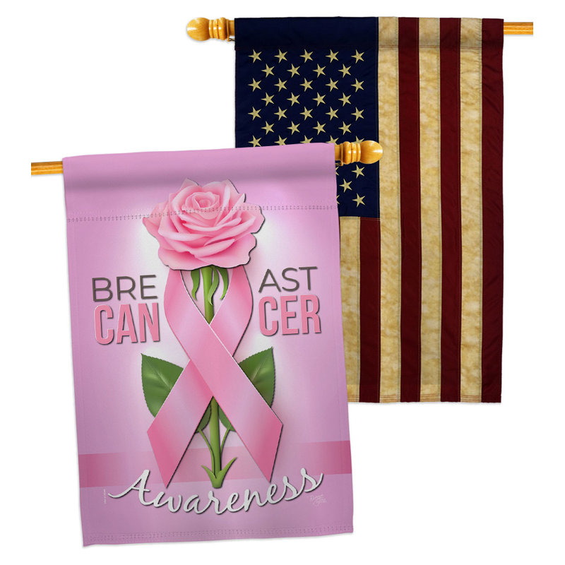 Double Sided 40'' H x 28'' W Polyester House Flag