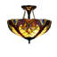 Glass Semi Flush Mount