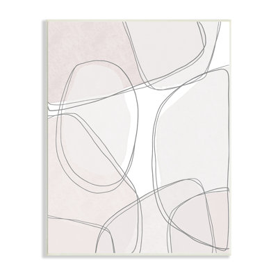 Lignes modernes et formes abstraites, détails gris clair par - impression