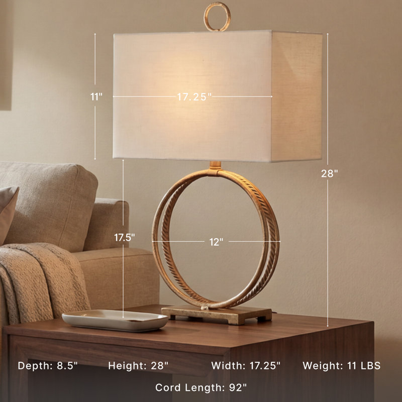 Keener Metal Table Lamp