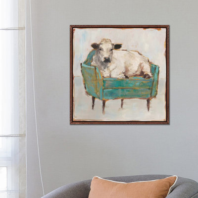 Moo-ving In I by Ethan Harper - Print on Canvas